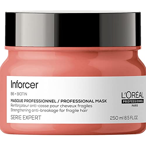 L’Oréal Professionnel | Mascarilla Antirrotura para cabellos largos, frágiles y quebradizos, Inforcer, SERIE EXPERT, 250 ml