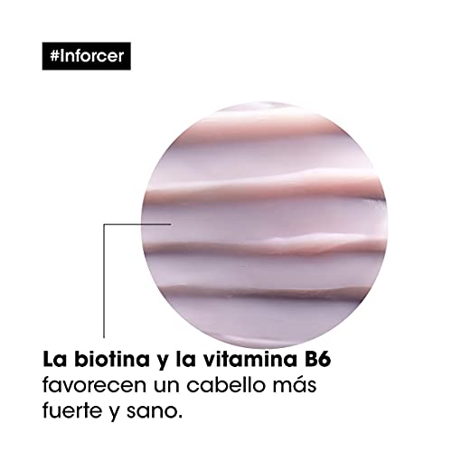 L’Oréal Professionnel | Mascarilla Antirrotura para cabellos largos, frágiles y quebradizos, Inforcer, SERIE EXPERT, 250 ml