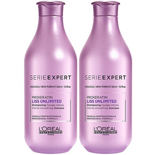 L'Oreal Professionnel Serie Expert Liss Unlimited Champú 300ml doble