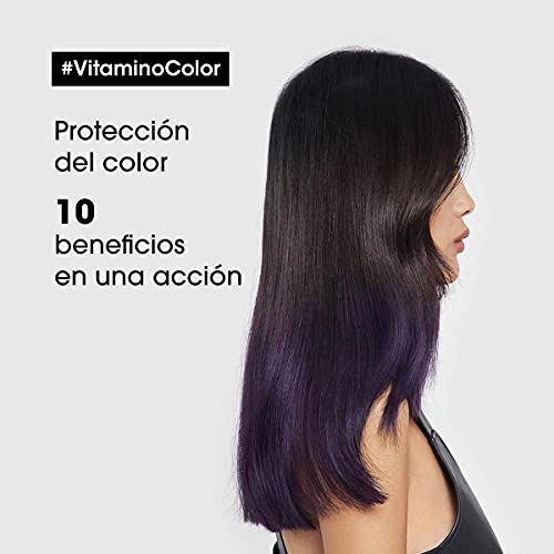 L’Oréal Professionnel | Tratamiento 10 en 1 Multiusos Para cabellos teñidos, Vitamino Color, SERIE EXPERT, 190mL