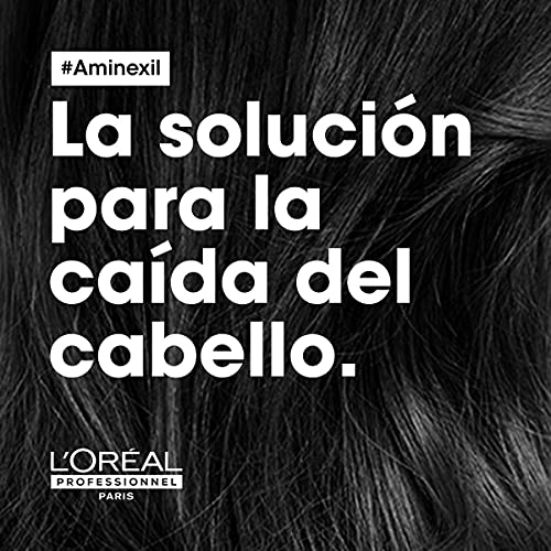 L’Oréal Professionnel | Tratamiento Anti-Afinamiento para un cabello de aspecto más denso y con más cuerpo, Aminexil Advanced, SERIE EXPERT, 10x6 ML