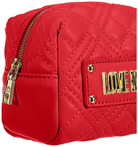 Love Moschino Collezione Autunno Inverno 2021, Bolsa pequeña. para Mujer, Rojo, Talla única