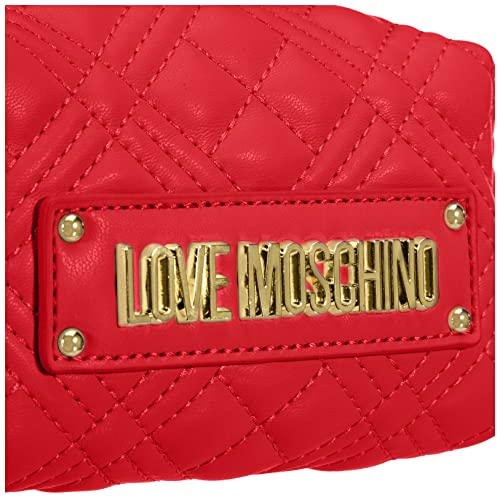 Love Moschino Collezione Autunno Inverno 2021, Bolsa pequeña. para Mujer, Rojo, Talla única