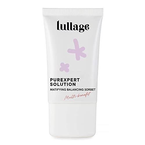 LULLAGE Crema Matificante Piel Mixta - Grasa con Niacinamida, 40 ml | Sorbete Equilibrante e Hidratante | Tratamiento VEGANO y Natural | Purifica y Controla el Brillo en la Piel, Purexpert Solution