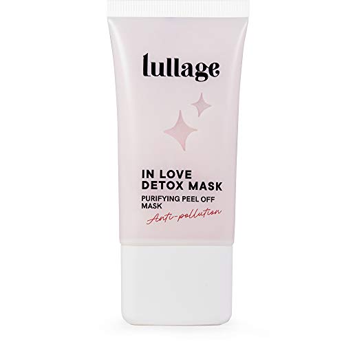 LULLAGE Mascarilla Mineral Purificante Peel-Off, 40 ml | Neutralizante y Anti-Polución para Piel Mixta - Grasa | Tratamiento VEGANO y Natural | Detox, Antioxidante y Oxigenante, In Love Detox Mask