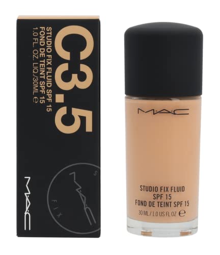 MAC Studio Fix Fluid Spf15 Foundation C3.5 Ml, Rosa, 30 Mililitro