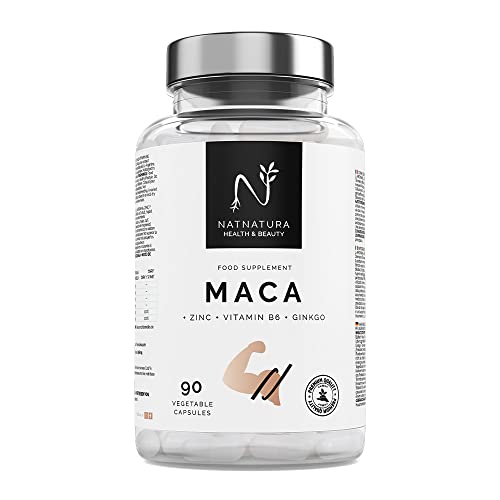 Maca. Máxima concentración de maca negra (25:1) aumenta tu energía y vitalidad. Potenciador muscular, reduce la fatiga y aumenta los niveles de testosterona. 90 cápsulas