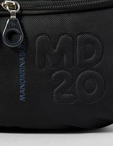 Mandarina Duck MD 20 P10QMMM3, Paquete Fanny para Mujer, Black, 22x15x5 (L x H x W)