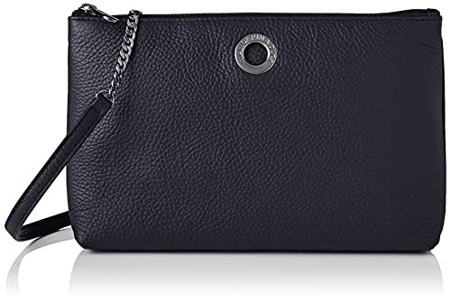 Mandarina Duck Mellow Leather P10FZT41, Neceser para Mujer, Dress Blue, 25x16x4 (L x H x W)