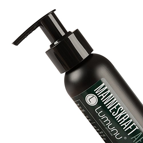 Manneskraft Deluxe Aftershave Loción para después del afeitado para él (100 ml), bálsamo refrescante para después del afeitado para la cara y el cuerpo con jojoba, urea y vitamina E, de Venize