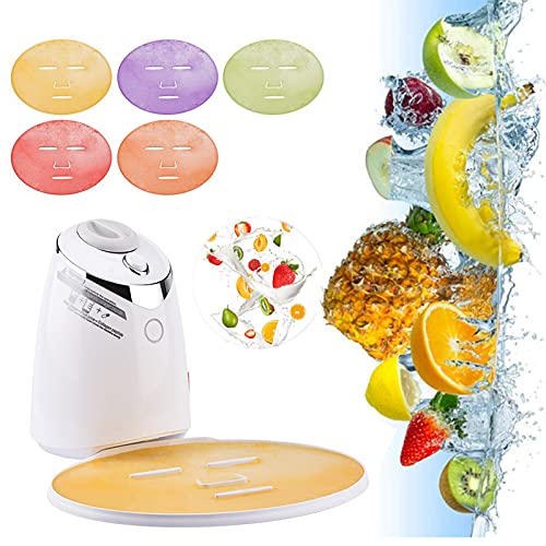 Máquina para hacer mascarillas faciales con 32 piezas de colágeno, tratamiento facial, mascarilla de frutas y verduras naturales para el cuidado de la piel del spa (Machine)