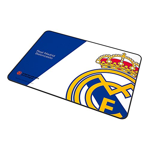 Mars Gaming MMPRM, alfombrilla Real Madrid, base caucho natural, 35 x 25 cm