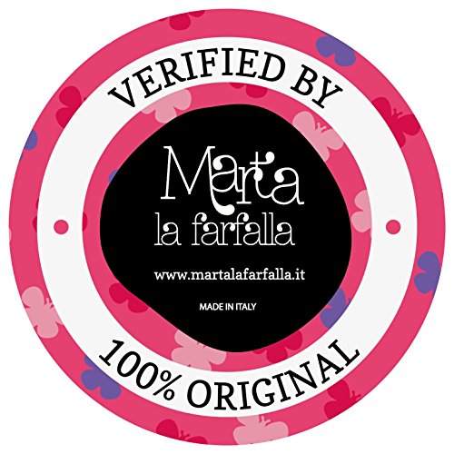 Marta La Mariposa ambientador para Coche y ambientes Formato XXL para Perfume más Intenso Fragancia Red Fruits Violeta Oscuro