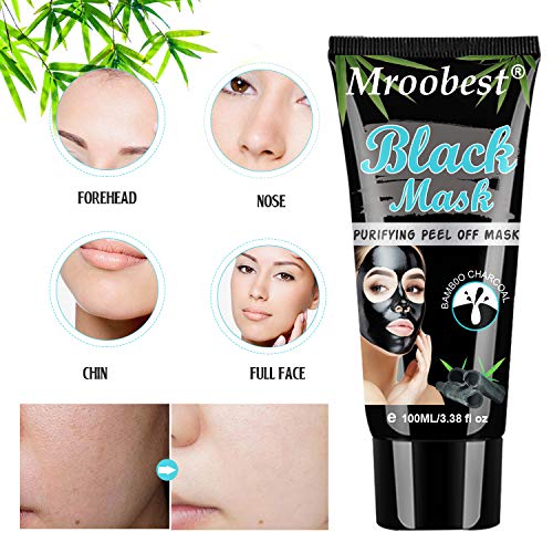 Mascarilla Exfoliante, Puntos Negros Mascarilla, Blackhead Remover Mask, Mascarillas Hidratantes, Peel Off Mask, Deep Cleansing Mascarilla Exfoliante Limpiadora contra Puntos Negros y Acné - 100ML