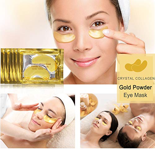 Mascarilla Para Debajo De Los Ojos (25 Pares), Mascarilla De Colágeno, Parche Antienvejecimiento Uder, Antiarrugas, Mascarilla De Tratamiento De Ojos, Con Colágeno, Acido Hialurónico