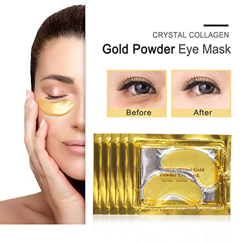 Mascarilla Para Debajo De Los Ojos (25 Pares), Mascarilla De Colágeno, Parche Antienvejecimiento Uder, Antiarrugas, Mascarilla De Tratamiento De Ojos, Con Colágeno, Acido Hialurónico