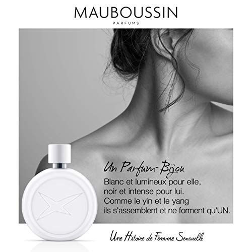 Mauboussin - Eau de Parfum Femme - Une Histoire de Femme Sensuelle - Aroma Amaderado & Oriental - 90ml