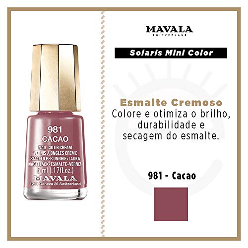 Mavala Nail Polish Solaris 2019 Collection Cacao 5ml