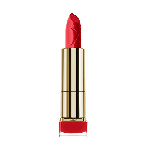 Max Factor Colour Elixir Lipstick, Barra de labios Tono 75, Ruby Tuesday, 29 ml