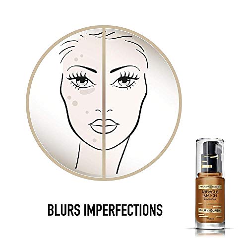 Max Factor Miracle Match Foundation Base de maquillaje, Tawny 95, 30 ml