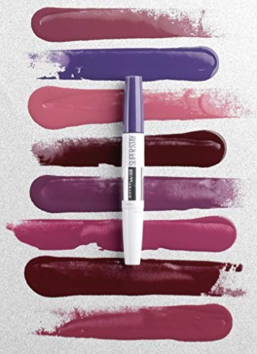 Maybelline - Barra de Labios Superstay 24h con estuche, 340 Absolute Plum