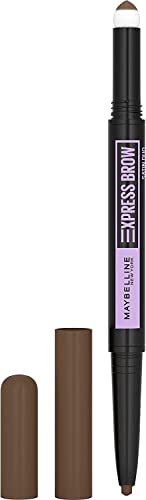 Maybelline New York - El Lápiz De Cejas Automático Express Brow Satin Duo 025, Brunette