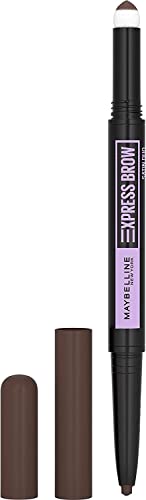 Maybelline New York - El Lápiz de Cejas automático Express Brow Satin Duo 04 Dark Brown