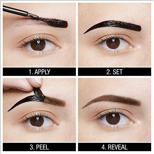 Maybelline New York - Encre à Sourcils Peel-Off - Tattoo Brow - Chocolate (25) - 4,6 g