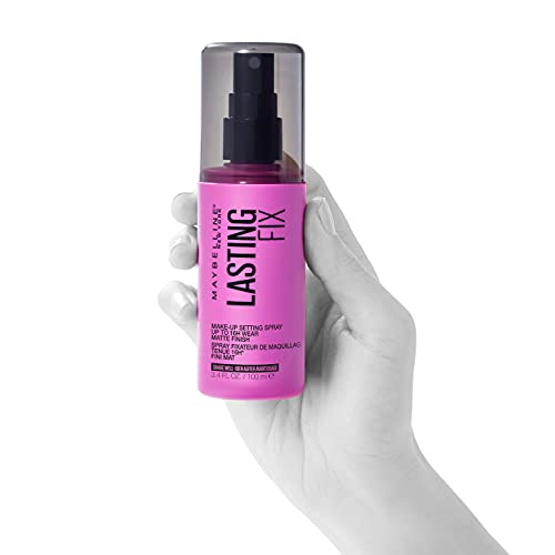 Maybelline New York - Fijador De Maquillaje Lasting Fix Spray, Transparente, Vanilla, 100 Mililitro