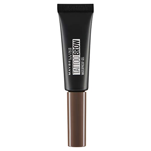 Maybelline New York - Gel à Sourcils Waterproof - Tattoo Brow - Châtain Foncé (06) - 5 g