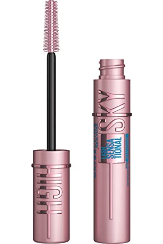 Maybelline New York Lash Sensational Sky High Waterproof máscara de pestañas; Pestañas con altura: Longitud sin límites y Volumen redefinido