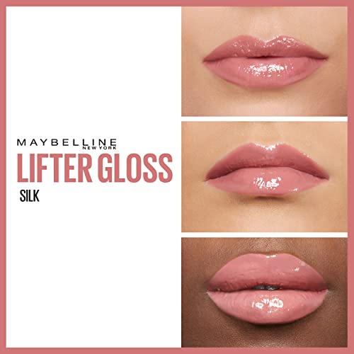 Maybelline New York Lifter Gloss hidratación duradera y labios rellenos 004 Silk - 480 g