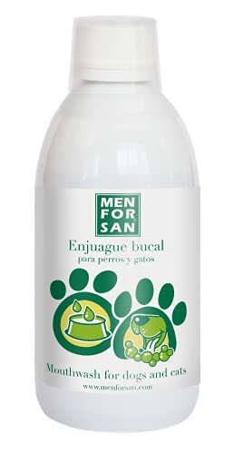 MENFORSAN - Antisarro enjuague bucal para perros y gatos, 500 ml