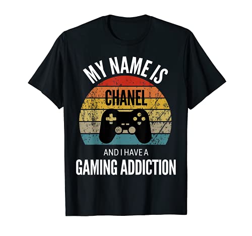 Mi nombre es Chanel y tengo una adición de juegos Camiseta