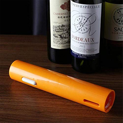 MIUE Abrelatas De Botella Elegante Eléctrico del Vino, Abrelatas Automático Todo Junto del Vino del Sacacorchos, Abrelatas De Botella Sin Cuerda, Black