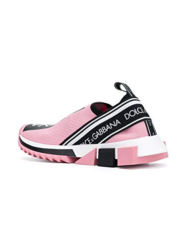 Moda De Lujo | Dolce E Gabbana Mujer CK1595AH6778B405 Rosa Poliéster Zapatillas | Temporada Permanente