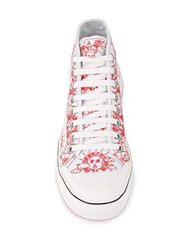 Moda De Lujo | Stella Mccartney Mujer 800033N0048K909 Blanco Algodon Zapatillas Altas | Ss21