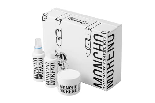 MONCHO MORENO | Pack Travel Size - Champú Hidratante Gorgeous Hair (100ml) + Mascarilla Nutritiva One Minute Wonder (100ml) + Crema Bond, J'aime Bond (100ml)