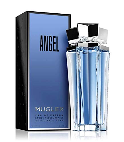 MUGLER Angel - Recambio para mujer EDP de 100 ml fabricado en Francia + 2 muestras de perfume de nicho gratis