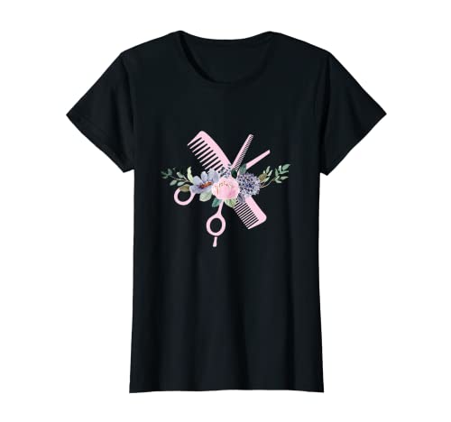 Mujer Peluquero Retro Peluquero - Peluquería Camiseta