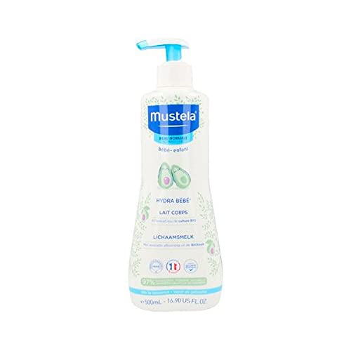 Mustela Hydra Bebe Body Milk 500 Ml, Almond