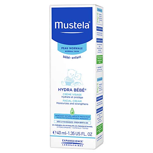 Mustela Hydra Bébé Facial Cream 40ml - Normal Skin