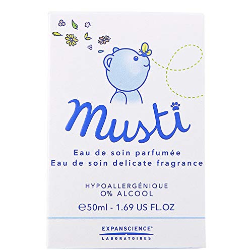 MUSTELA MUSTI EAU DE SOIN DELICATE FRAGRANCE EAU DE COLOGNE 50ML