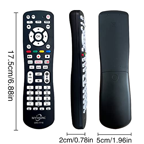 MYHGRC Mando a Distancia Universal de TV para Mando Universal Samsung, Vizio, LG, Sony, Panasonic, Toshiba, Philips, SEIKI, Hitachi, JVC,TCL,VESTEL,RCA Smart TV,con Control Remoto Universal