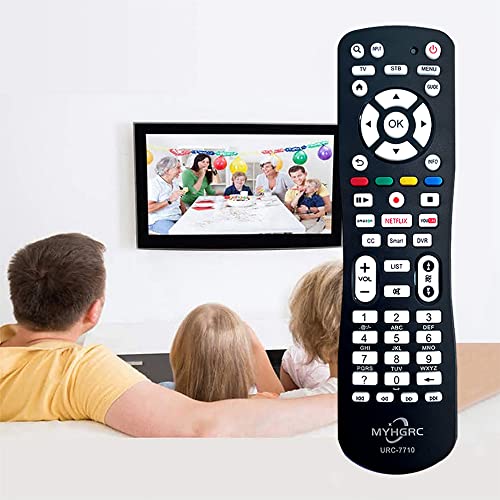 MYHGRC Mando a Distancia Universal de TV para Mando Universal Samsung, Vizio, LG, Sony, Panasonic, Toshiba, Philips, SEIKI, Hitachi, JVC,TCL,VESTEL,RCA Smart TV,con Control Remoto Universal