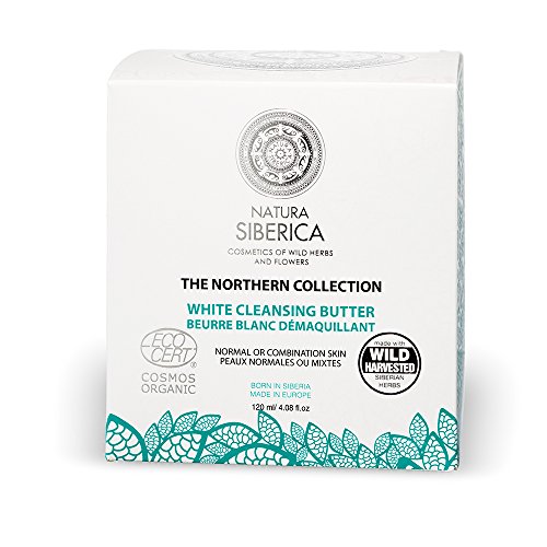 Natura Siberica Manteca Blanca Limpiadora Desmaquillante de Uso Diario - 120 ml