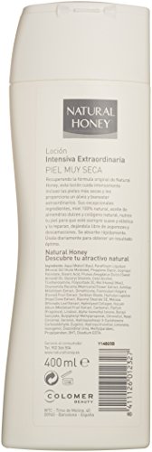 Natural Honey Loción Corporal Extra Nutritiva con extracto de Castaña de Brasil, Miel y Karité 400ml