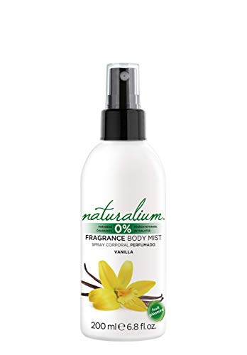 Naturalium Spray Corporal Vainilla - Body Mist Perfumado Refrescante, Sin Parabenos, Sin Colorantes, 200 ml