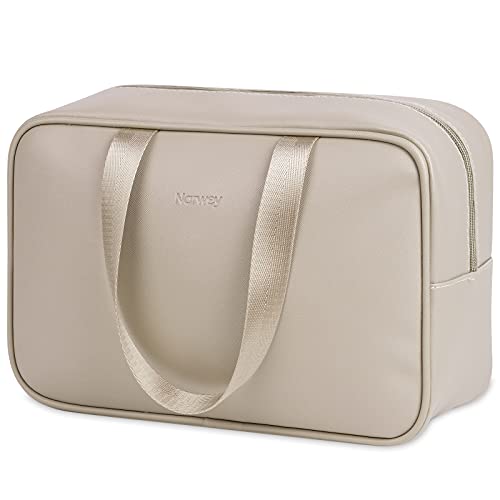 Neceser bolsa de aseo grande Dopp Kit cosmético bolsa de viaje organizador de maquillaje para mujeres y niñas