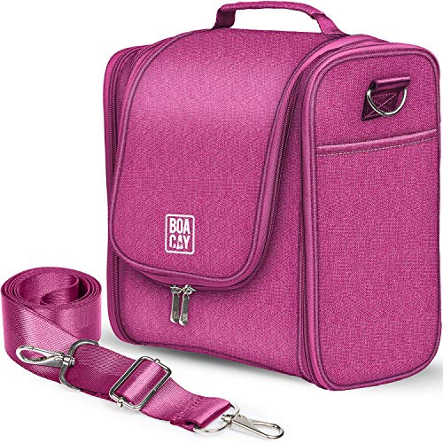 Neceser De Viaje Colgante Extragrande para Mujeres/Hombres, Bolsa de Higiene, Kit Organizador para el Baño y la Ducha con Bandas Elásticas para Artículos de Tocador, Cosméticos, Maquillaje y Pinceles